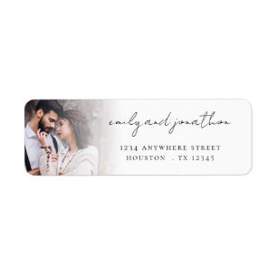 Photo Overlay Nom de retour Mariage d'adresse