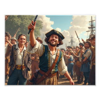 Photo Paper Photo Enlargement - Columbus Day