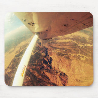 photo perfect small plane skydive mouse pad