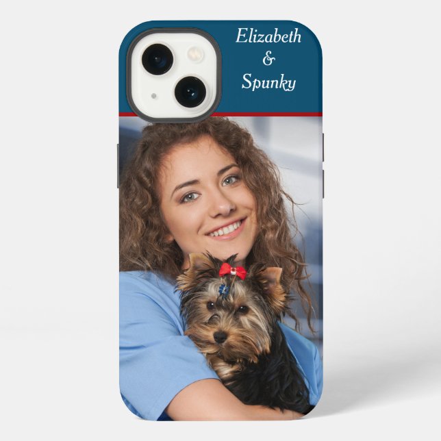  Photo Personalize Custom iPhone Case (Back)