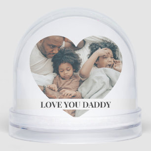 Photo Personalized 2 sided Custom Made  Snowglobe