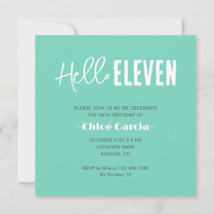 Photo Personalized Birthday Invitation