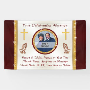 Photo Personalized, Church Banners for Walls