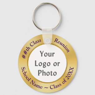 Photo Personalized, Class Reunion Party Favors, Keychain