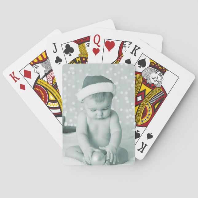 Photo Personalized Custom Playing Cards (Back)