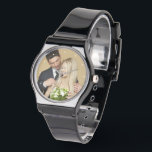 Photo Personalized Custom  Watch<br><div class="desc">Easy upload your own photograph to this great watch.  You can edit further to add text etc - watches from Ricaso make a great keepsake gift for yourself or others.</div>
