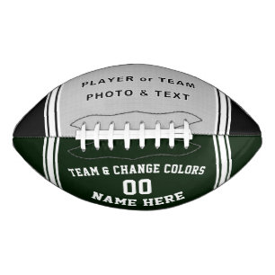 Photo Personalized Football Ball in Your COLORS