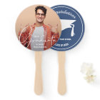 Photo Personalized Graduate Script Blue