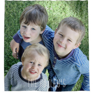 Photo Personalized Shower Curtain