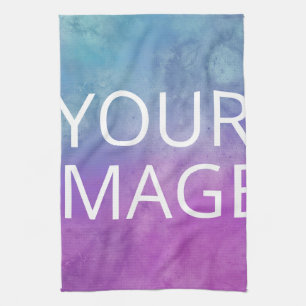 Photo personalized shower  kitchen towel