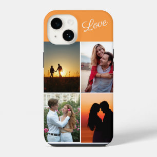 Photo Personalized Stylish Couple in love iPhone 14 Case