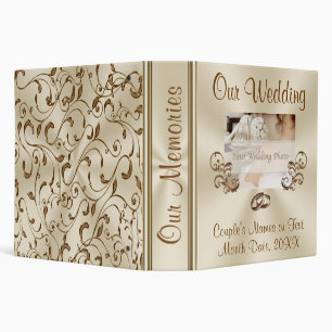 Photo, Personalized Wedding Romantic Photo Album, Binder