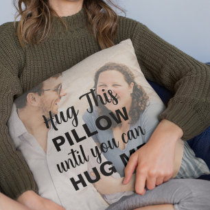 Photo Personnalisée Accrochez Ce Coussin Jusqu'À C