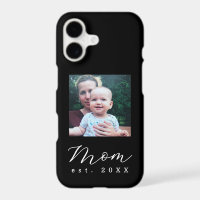 Photo personnalisée Année d'établissement de Maman