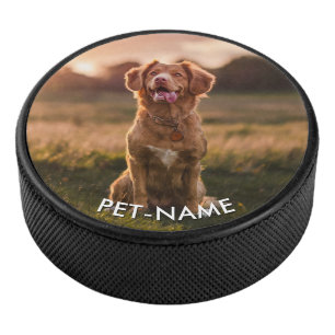 Photo personnalisée avec le nom de votre chien
