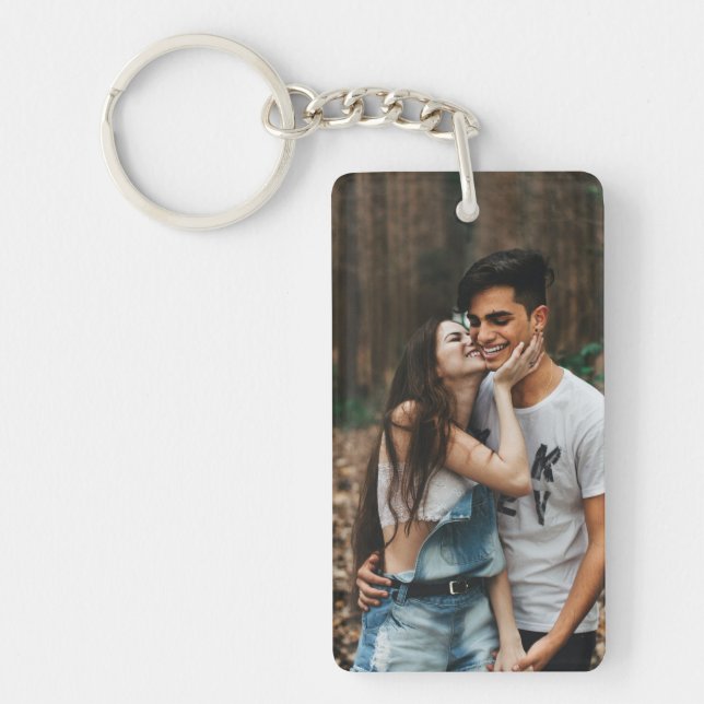 Photo personnalisée avec porte-clés (Devant)