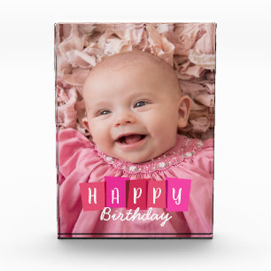 Photo personnalisée Bon Bloc d'anniversaire