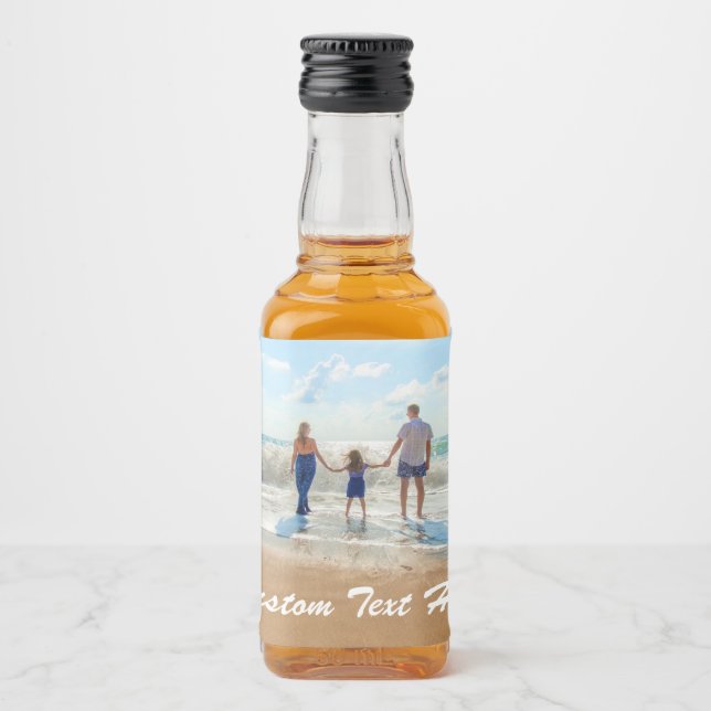 Photo personnalisée Bouteille Étiquettes vos photo (Devant)