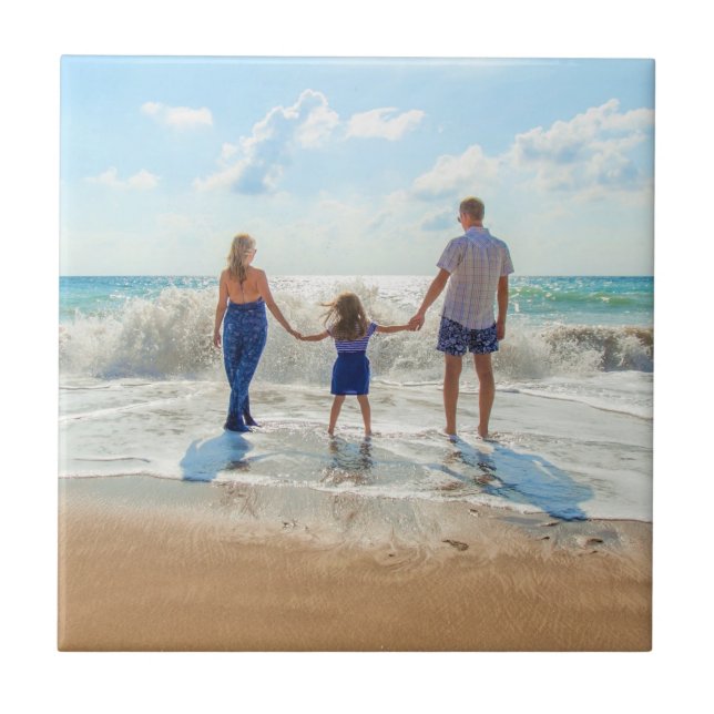 Photo personnalisée Carreaux en céramique cadeau a (Devant)