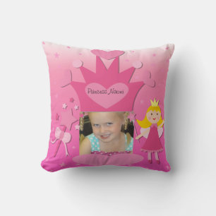Photo personnalisée Coussin de la Princesse des ch