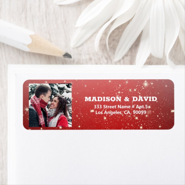 Photo personnalisée de Noël (En situation)