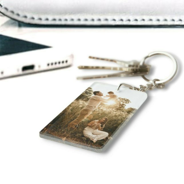 Photo Personnalisée Double face Un Porte - clé Acr (Créateur téléchargé)