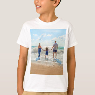 Photo personnalisée Enfants T-shirt Votre famille 
