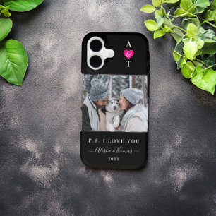 Photo personnalisée et étui de mariage/fiançailles