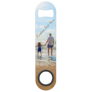 Photo personnalisée et touche de barre de texte Co