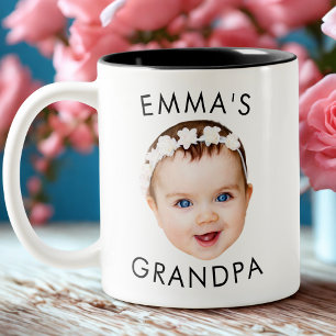 Photo personnalisée Face Mug Maman Grand-mère Gran