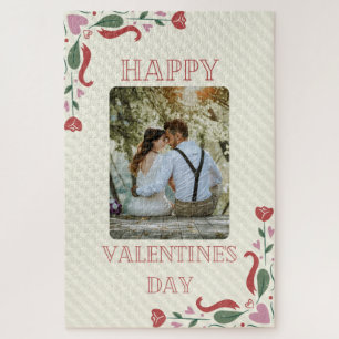 Photo personnalisée Joyeux Puzzle de Saint-Valenti