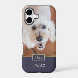 Photo personnalisée Monogramme Nom initial Style b