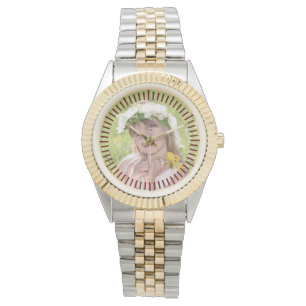 PHOTO personnalisée Montre Homme Femme Garder pers