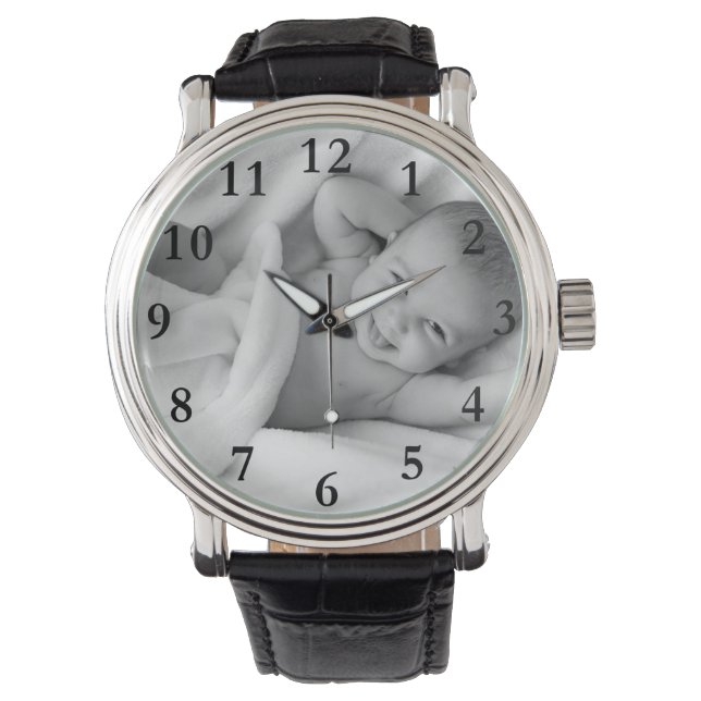 Photo personnalisée Montre personnalisée (devant)