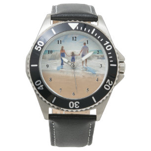 Photo personnalisée Montre personnalisée Votre cad