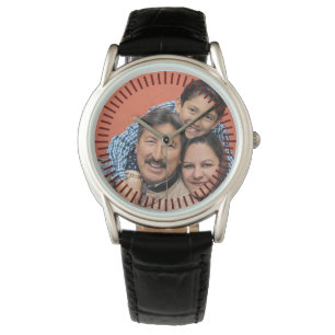 Photo personnalisée Montres Hommes Garder des phot