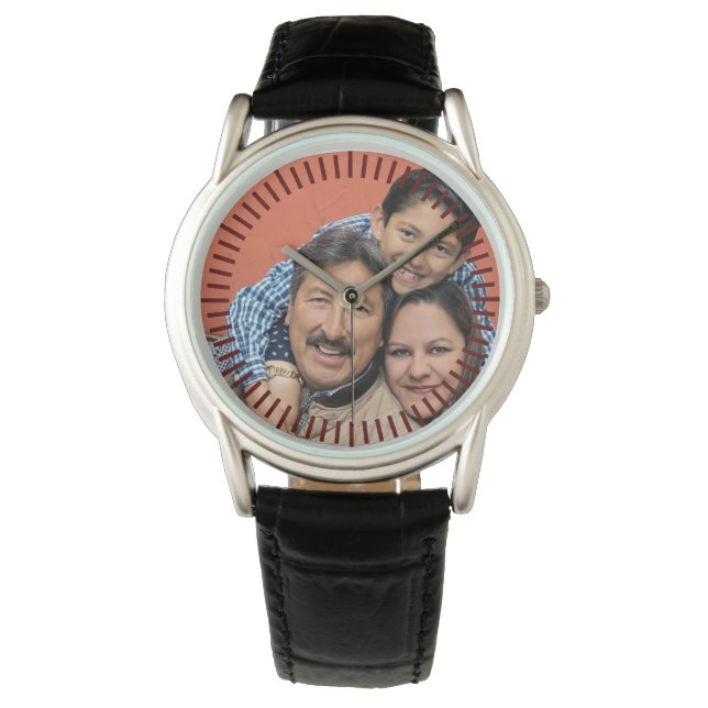 Photo personnalisée Montres Hommes Garder des phot (devant)
