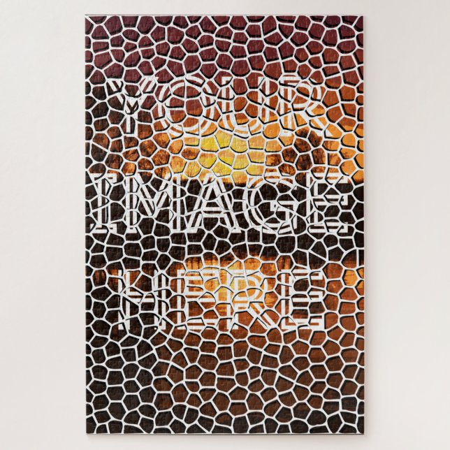Photo personnalisée Mosaic Jigsaw Puzzle (Vertical)