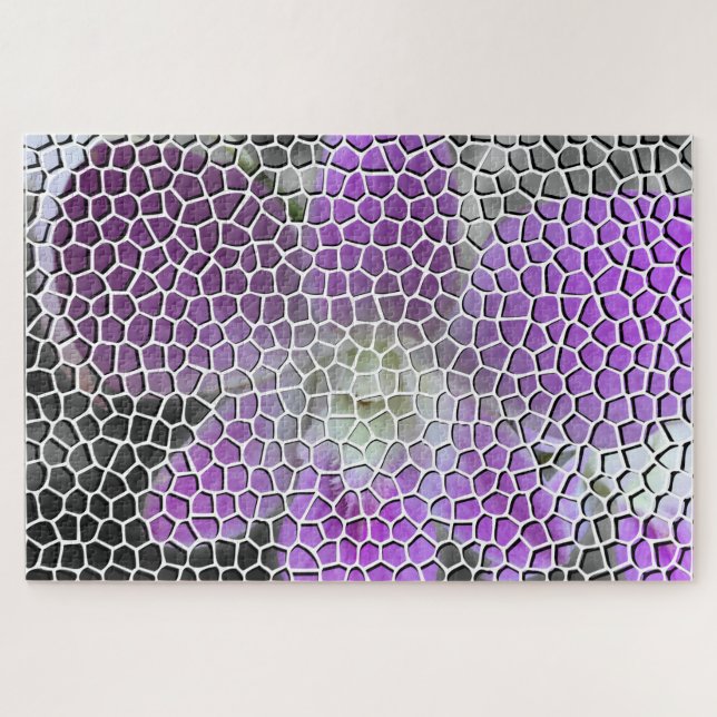 Photo personnalisée Mosaic Jigsaw Puzzle (Horizontal)