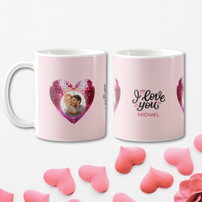 Photo personnalisée Mug de Saint Valentin (Custom Photo Valentine's Mug)