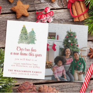 Photo personnalisée Noël vacances Faire-part de dé