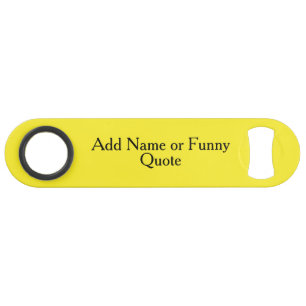 Photo personnalisée Nom Monogramme Citation Jaune
