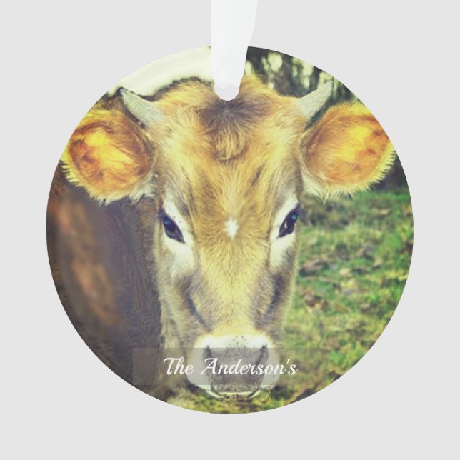 Photo Personnalisée Personnalisée De Vache (devant)