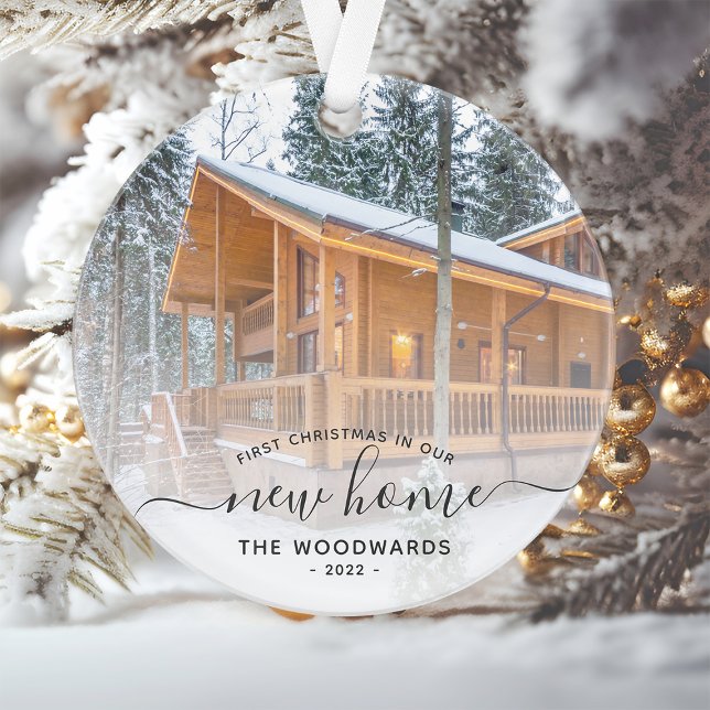 Photo personnalisée Premier Noël Nouveau Accueil G (Créateur téléchargé)