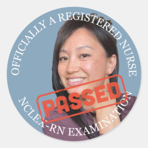 photo personnalisée Sticker 3 pouces grand infirmi