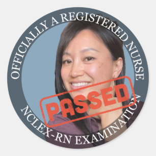 photo personnalisée Sticker 3 pouces grand infirmi