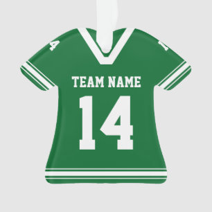 Photo personnelle de football Jersey Green