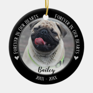 Photo Pet Memorial Keepsake Ornament