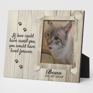 Photo Pet Memorial Plaque