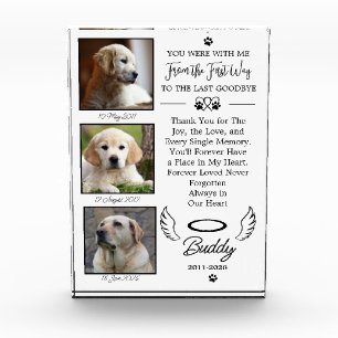 Photo Pet Memorial Remembrance Keepsake  Block